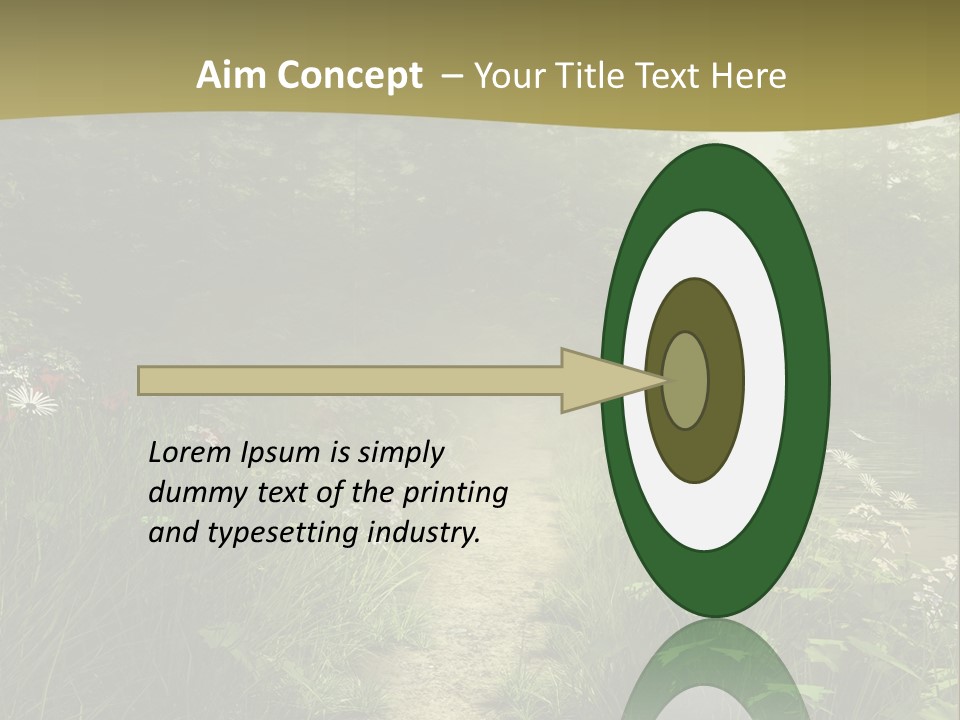 Seasonal Landscape Fantasy PowerPoint Template