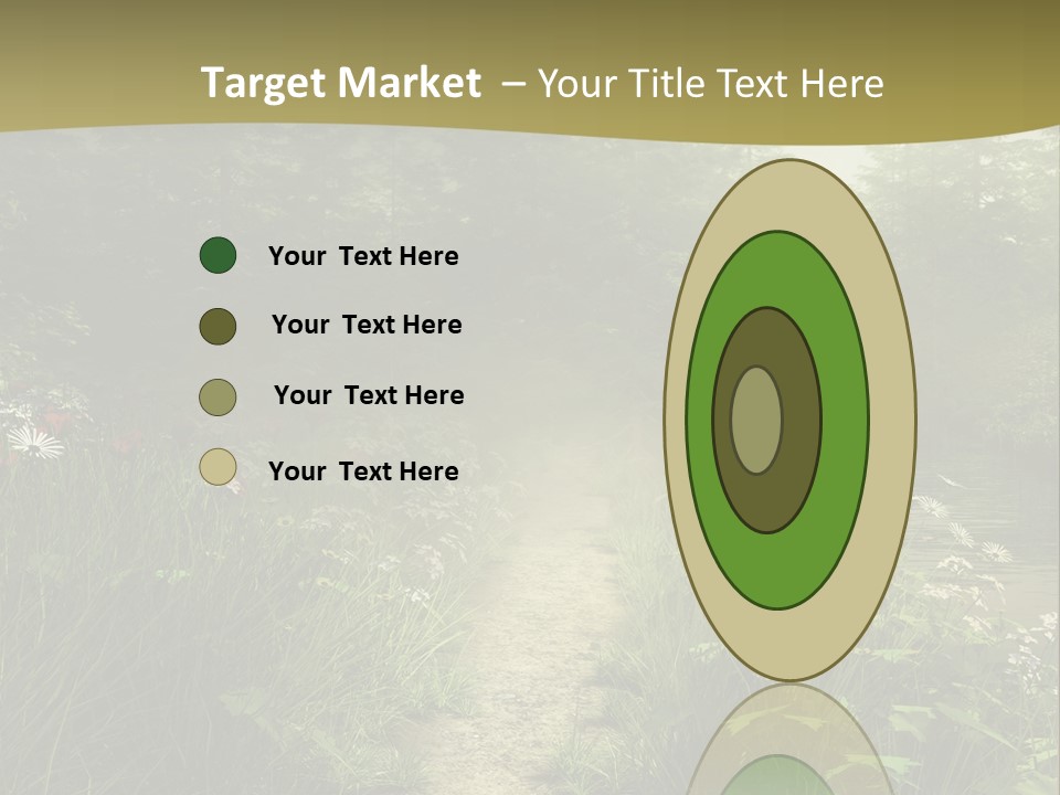 Seasonal Landscape Fantasy PowerPoint Template