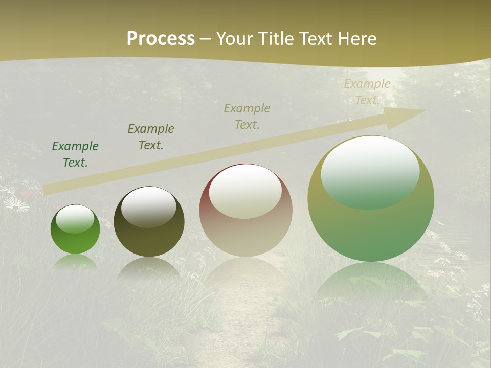 Seasonal Landscape Fantasy PowerPoint Template