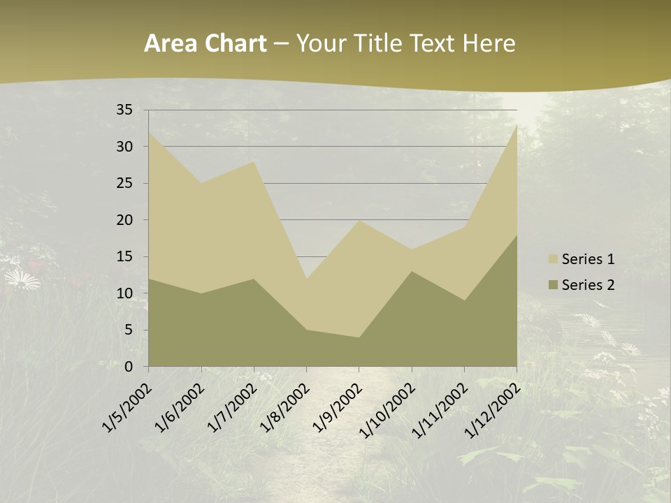 Seasonal Landscape Fantasy PowerPoint Template
