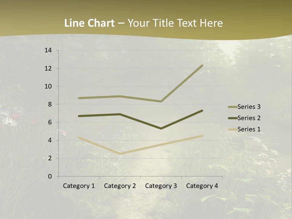 Seasonal Landscape Fantasy PowerPoint Template