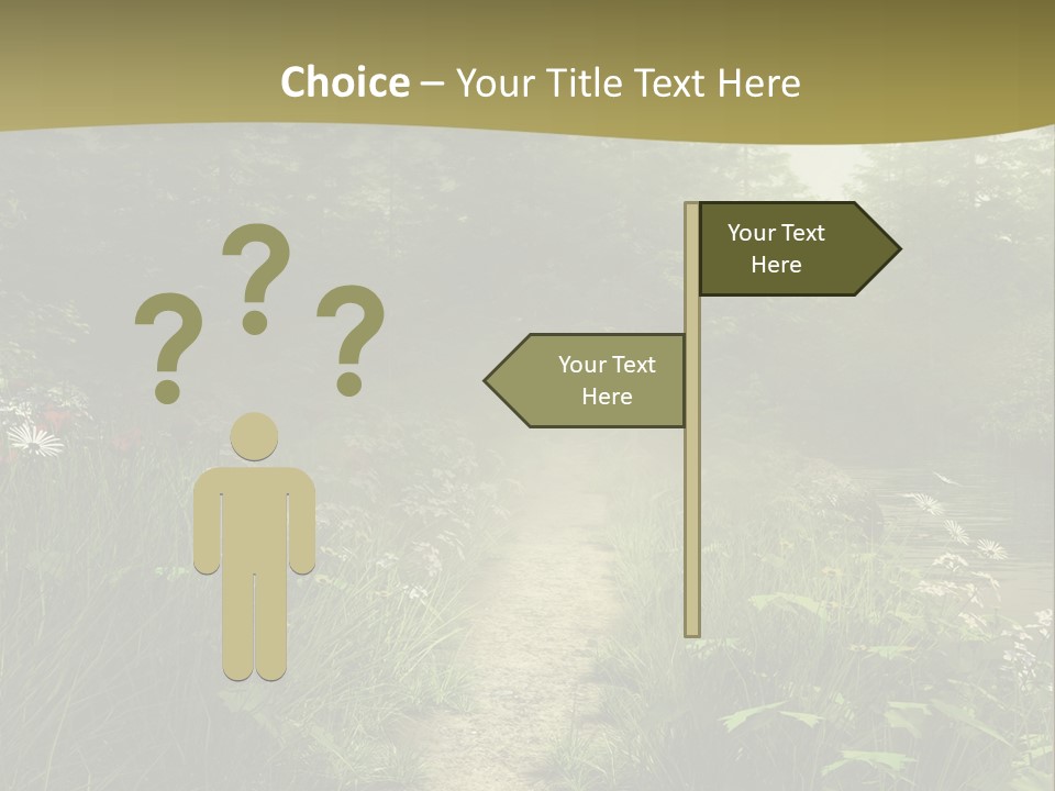 Seasonal Landscape Fantasy PowerPoint Template