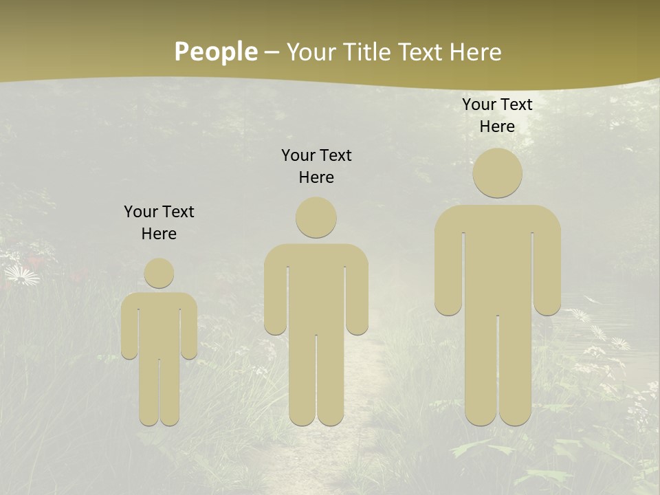 Seasonal Landscape Fantasy PowerPoint Template