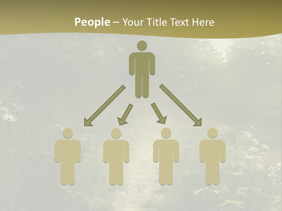 Seasonal Landscape Fantasy PowerPoint Template