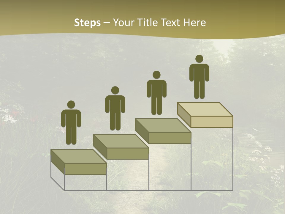 Seasonal Landscape Fantasy PowerPoint Template