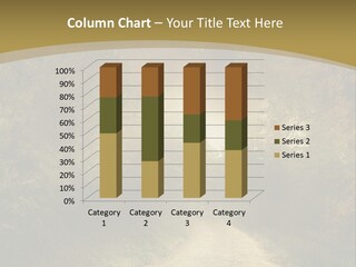 Sunset Background Forest PowerPoint Template