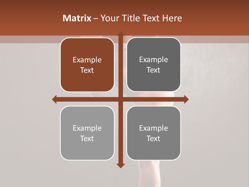 Beautiful Young Babe PowerPoint Template