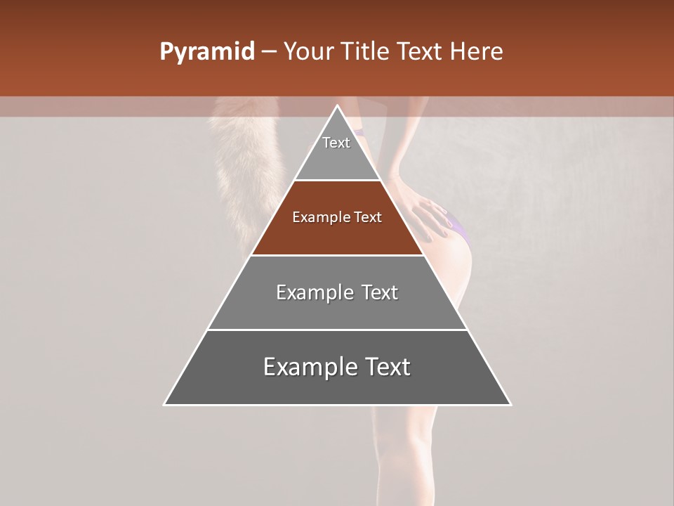 Beautiful Young Babe PowerPoint Template