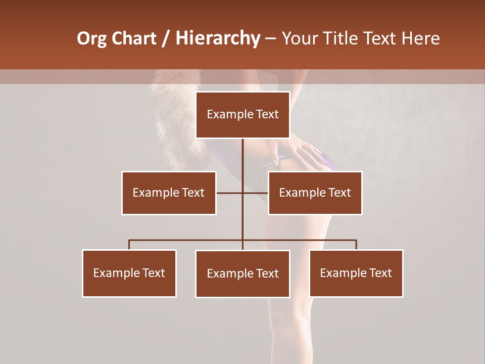 Beautiful Young Babe PowerPoint Template