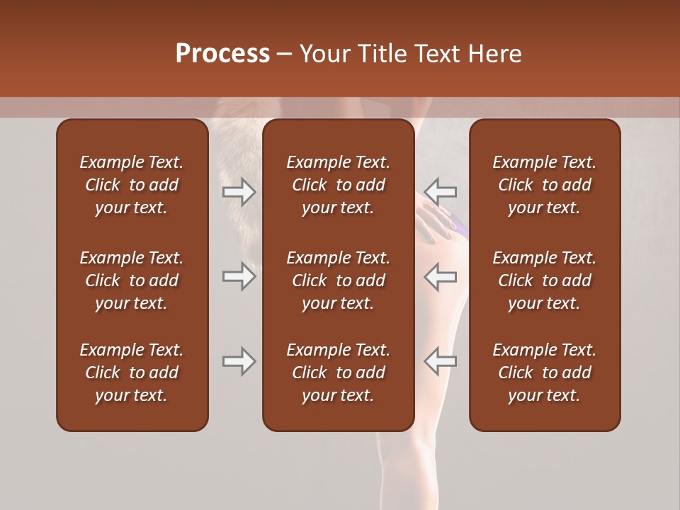 Beautiful Young Babe PowerPoint Template