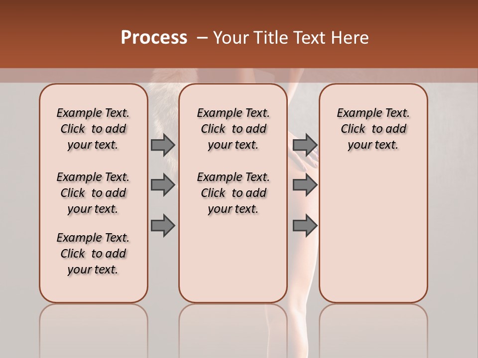 Beautiful Young Babe PowerPoint Template