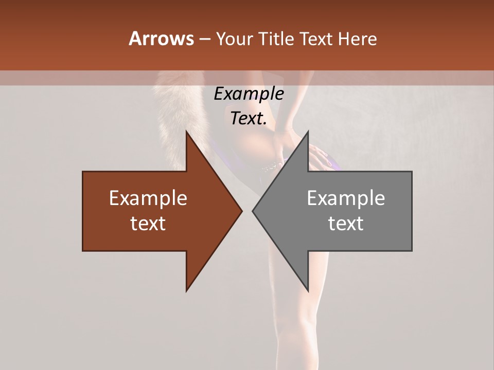 Beautiful Young Babe PowerPoint Template