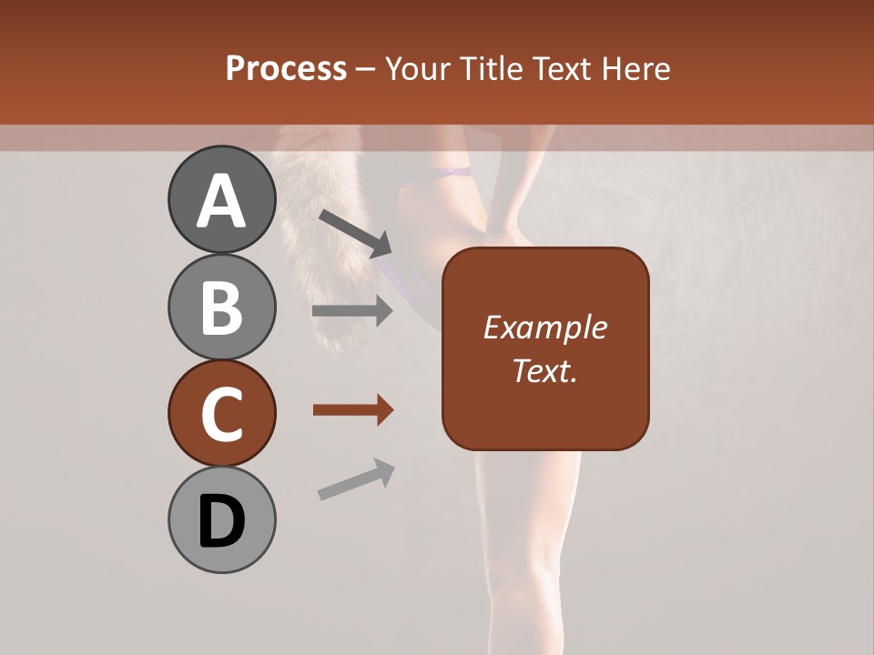 Beautiful Young Babe PowerPoint Template