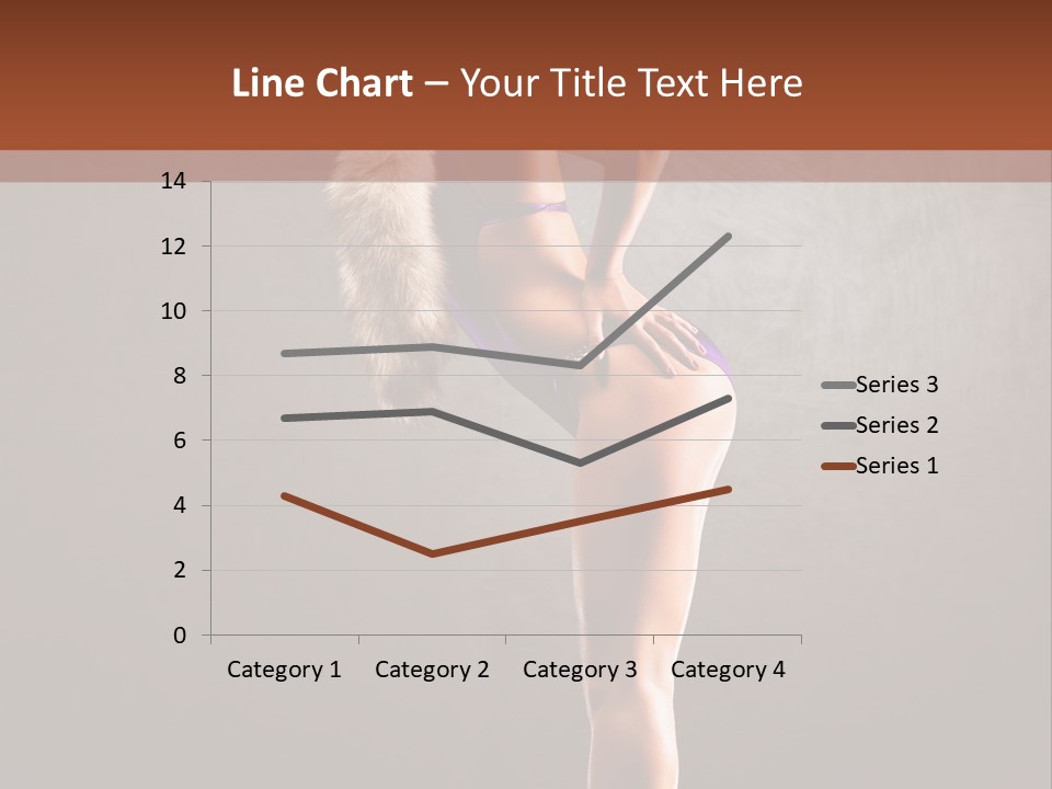 Beautiful Young Babe PowerPoint Template