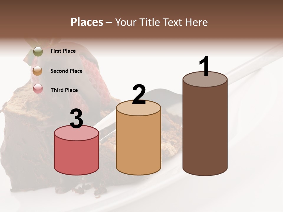 Gourmet White Food PowerPoint Template