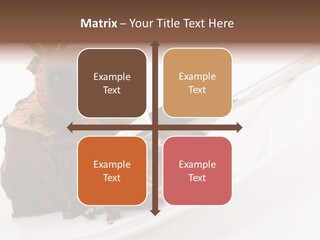 Gourmet White Food PowerPoint Template