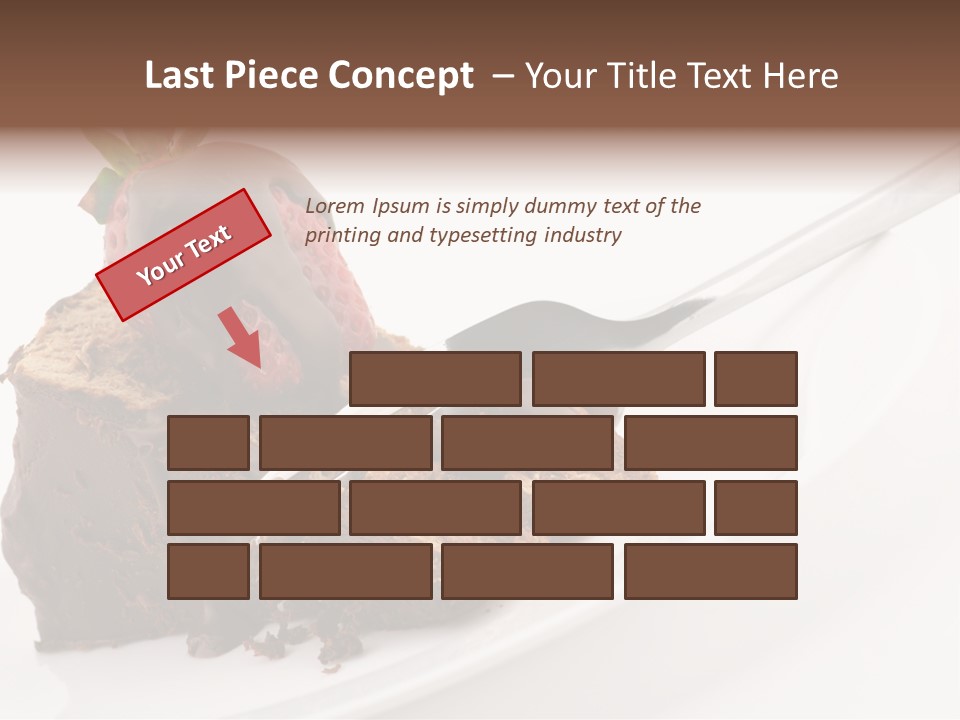 Gourmet White Food PowerPoint Template