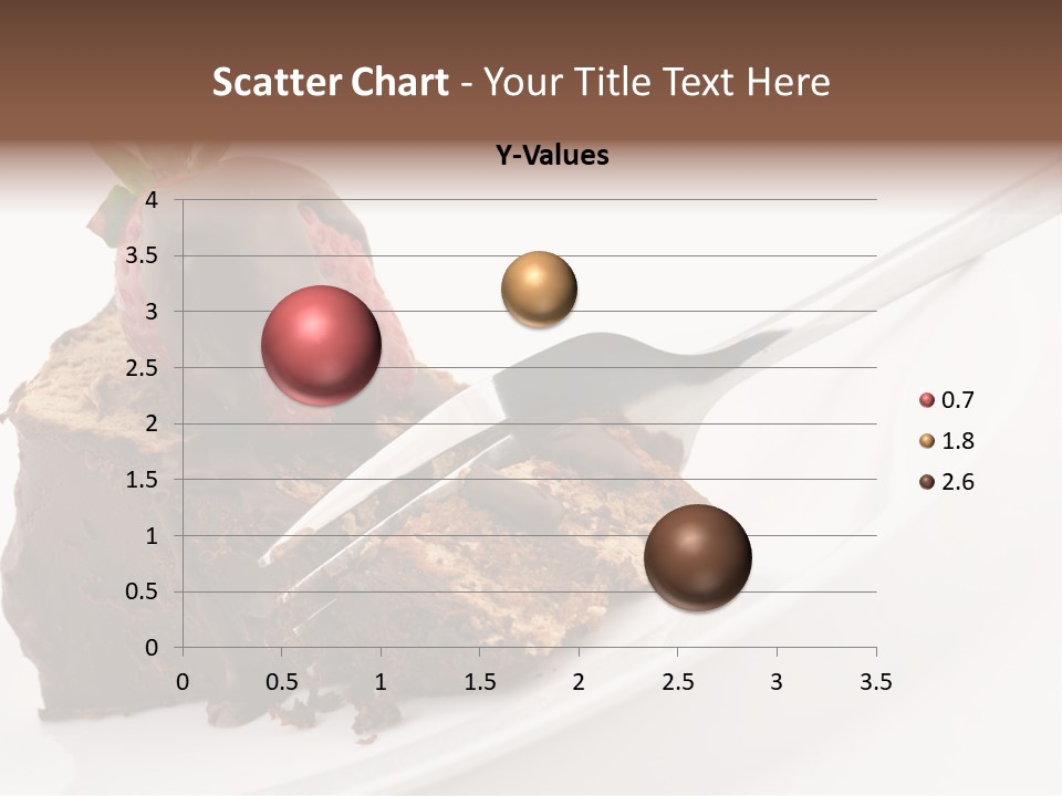 Gourmet White Food PowerPoint Template