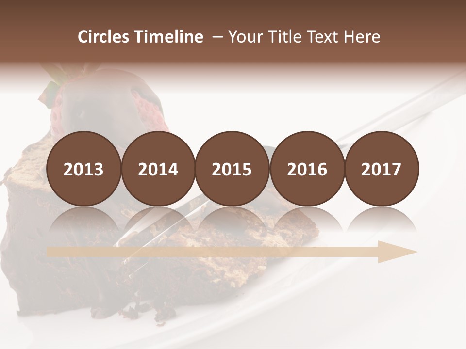 Gourmet White Food PowerPoint Template