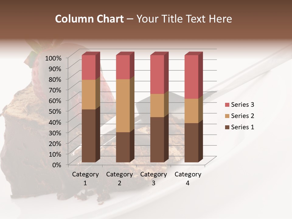 Gourmet White Food PowerPoint Template