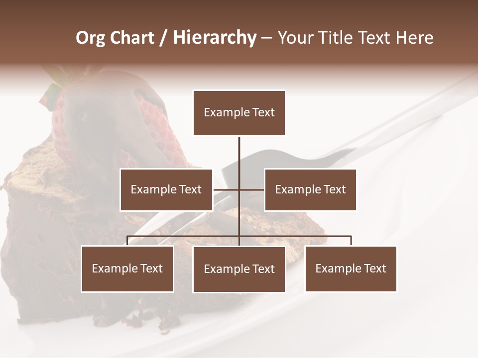 Gourmet White Food PowerPoint Template
