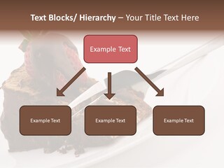 Gourmet White Food PowerPoint Template