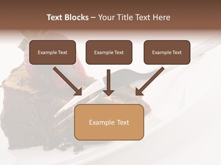 Gourmet White Food PowerPoint Template