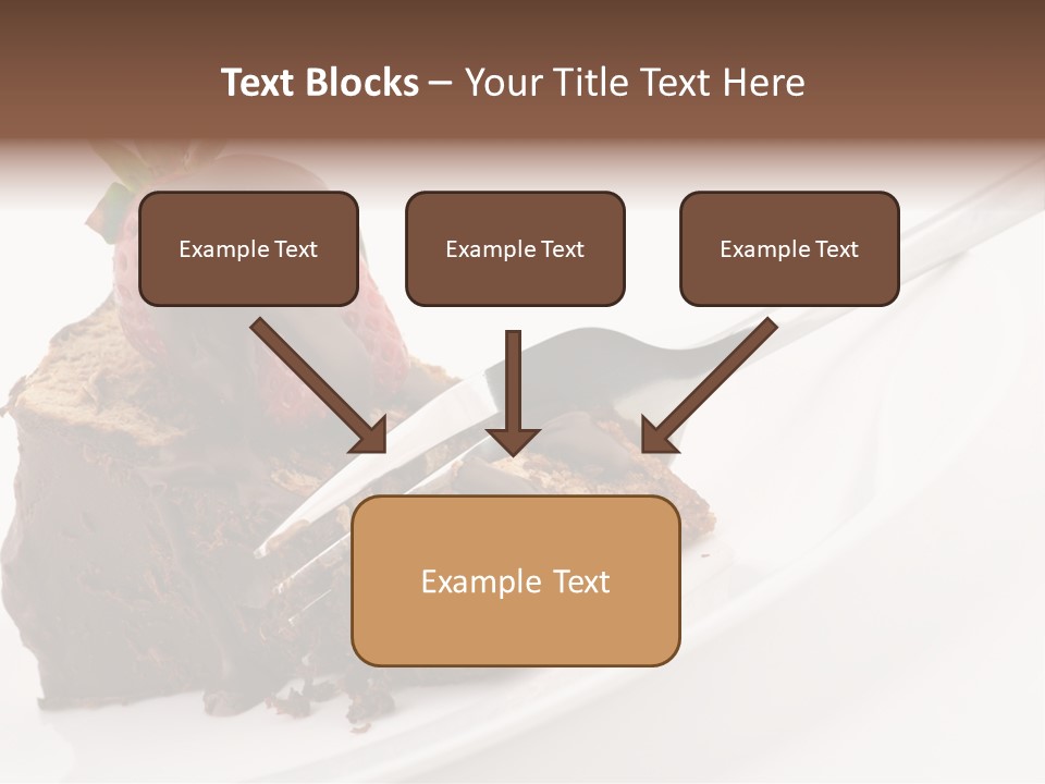 Gourmet White Food PowerPoint Template