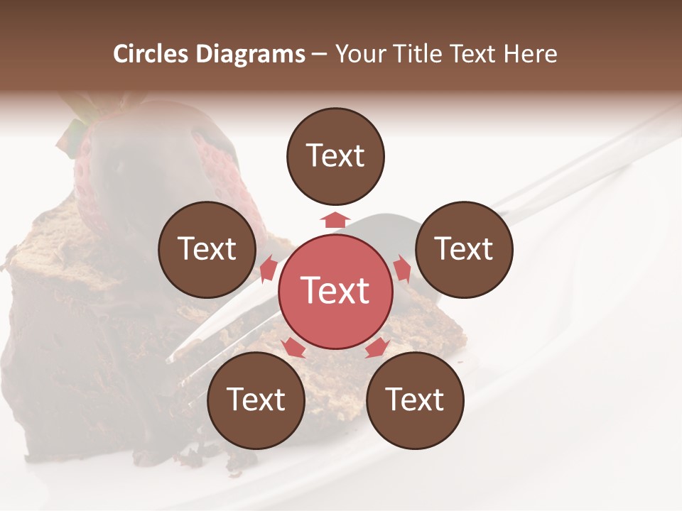 Gourmet White Food PowerPoint Template