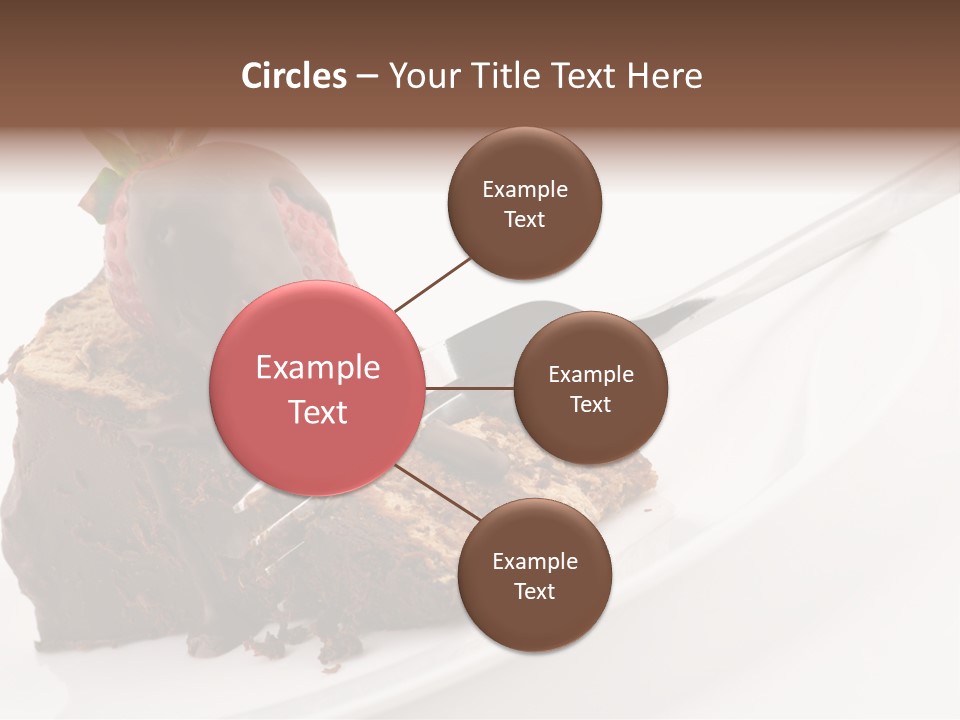 Gourmet White Food PowerPoint Template