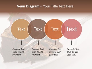 Gourmet White Food PowerPoint Template