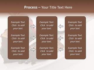 Gourmet White Food PowerPoint Template