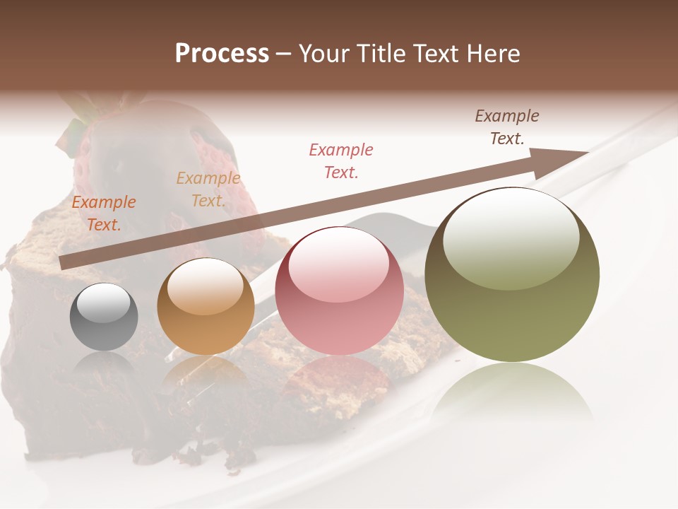 Gourmet White Food PowerPoint Template