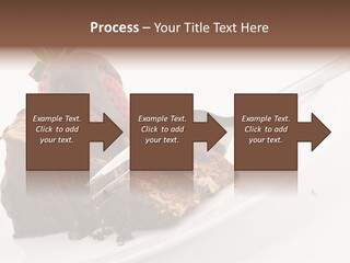 Gourmet White Food PowerPoint Template