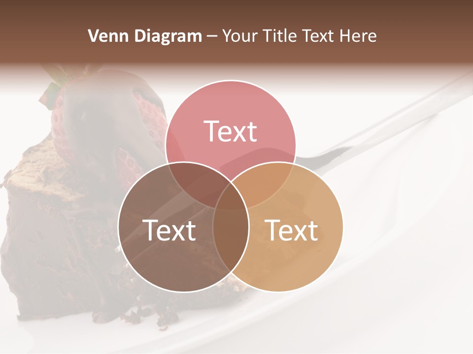 Gourmet White Food PowerPoint Template