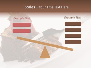 Gourmet White Food PowerPoint Template