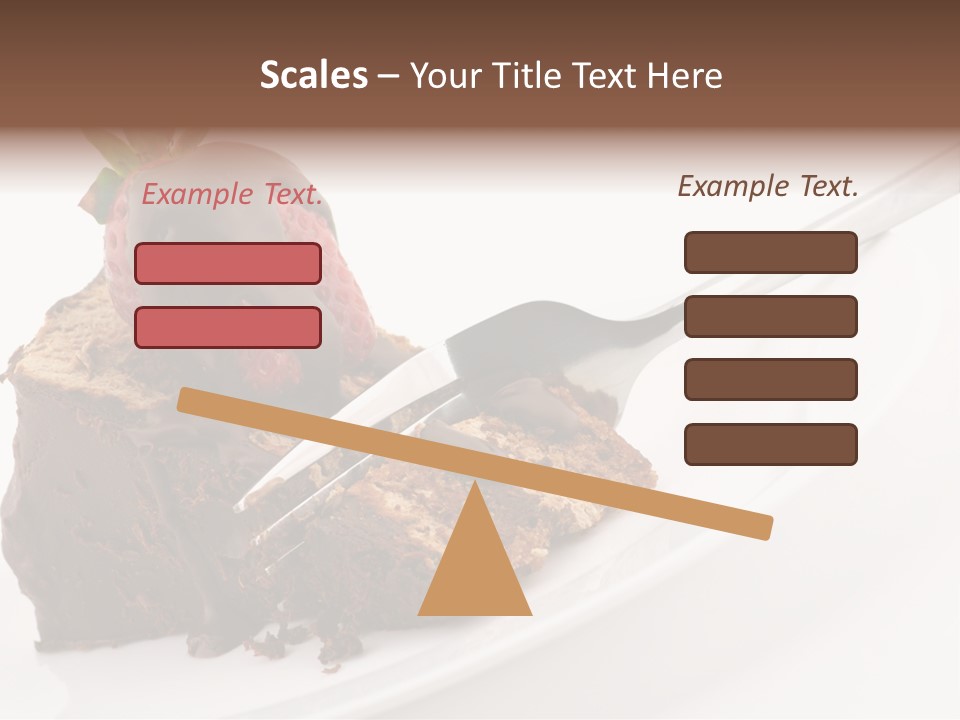 Gourmet White Food PowerPoint Template