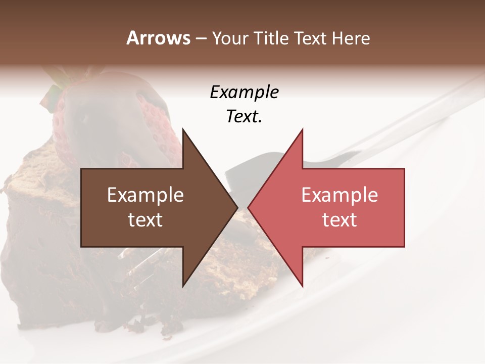 Gourmet White Food PowerPoint Template