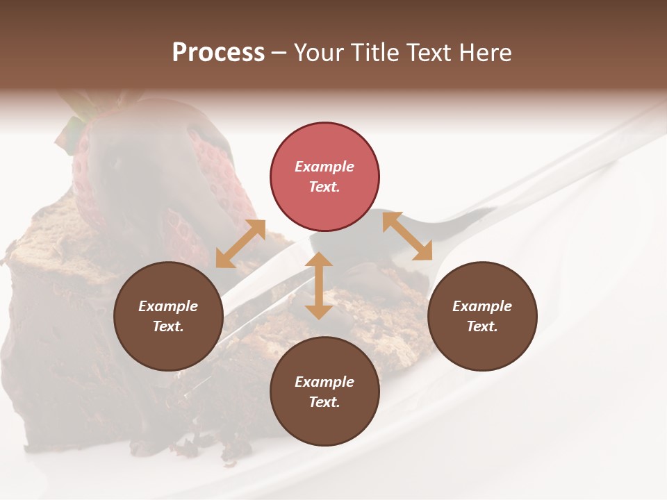 Gourmet White Food PowerPoint Template