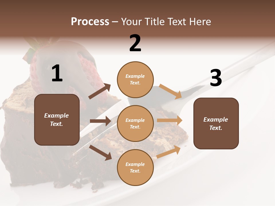 Gourmet White Food PowerPoint Template