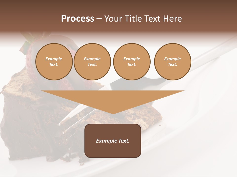 Gourmet White Food PowerPoint Template
