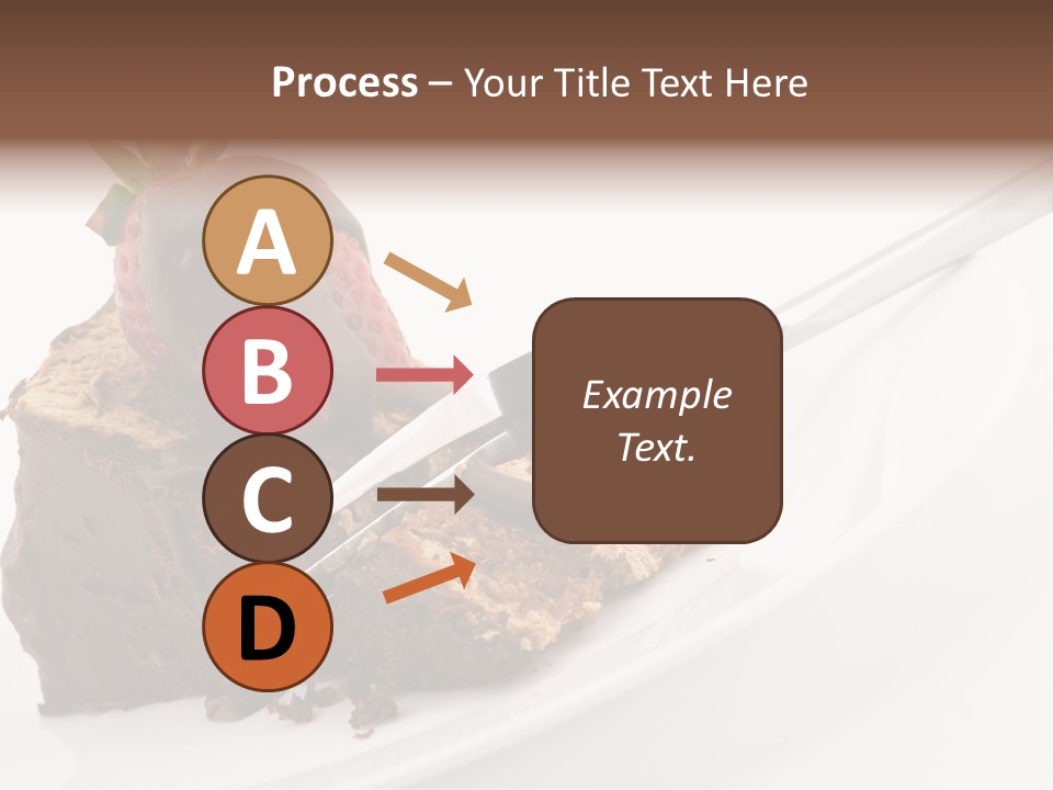 Gourmet White Food PowerPoint Template