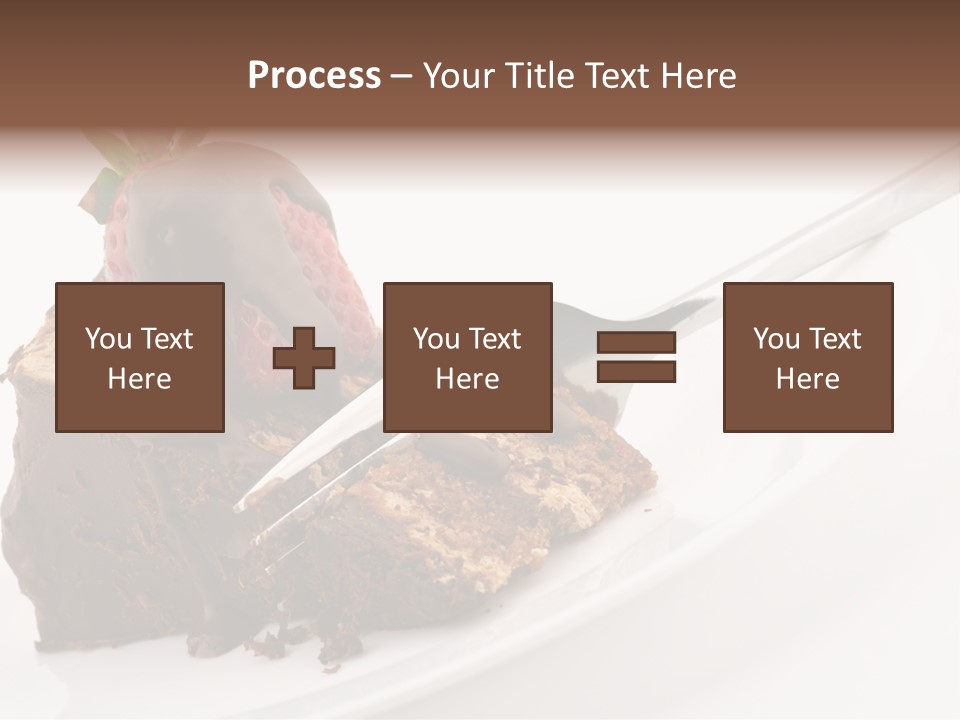 Gourmet White Food PowerPoint Template