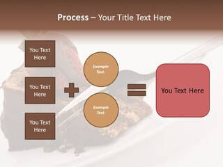 Gourmet White Food PowerPoint Template