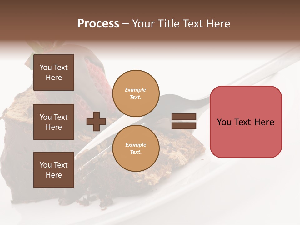 Gourmet White Food PowerPoint Template