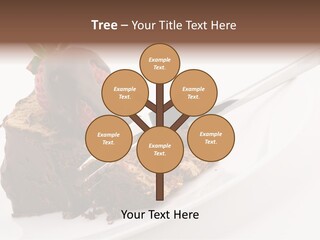 Gourmet White Food PowerPoint Template