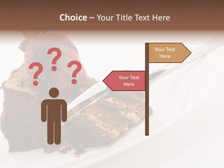 Gourmet White Food PowerPoint Template