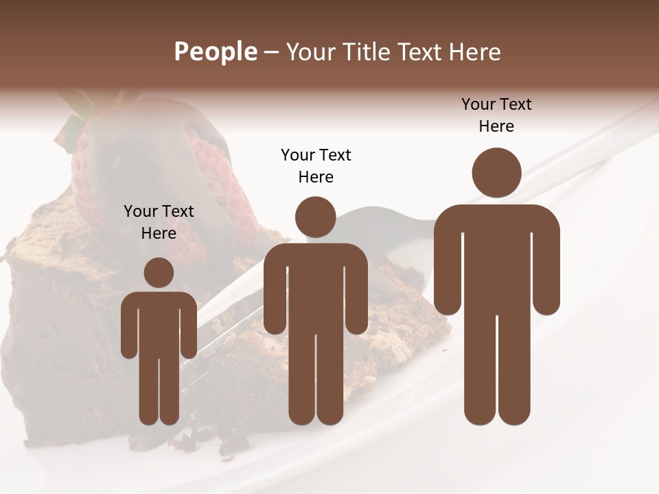 Gourmet White Food PowerPoint Template