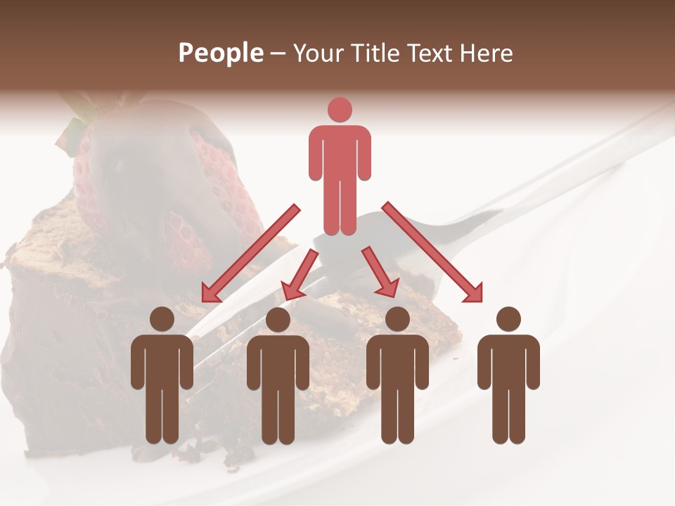 Gourmet White Food PowerPoint Template