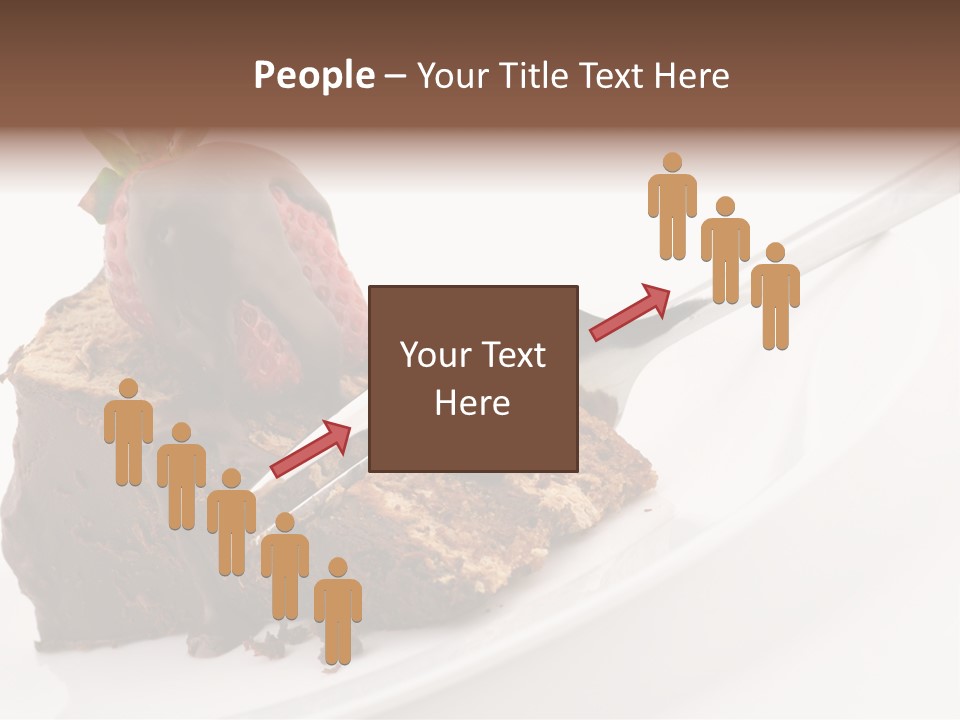 Gourmet White Food PowerPoint Template